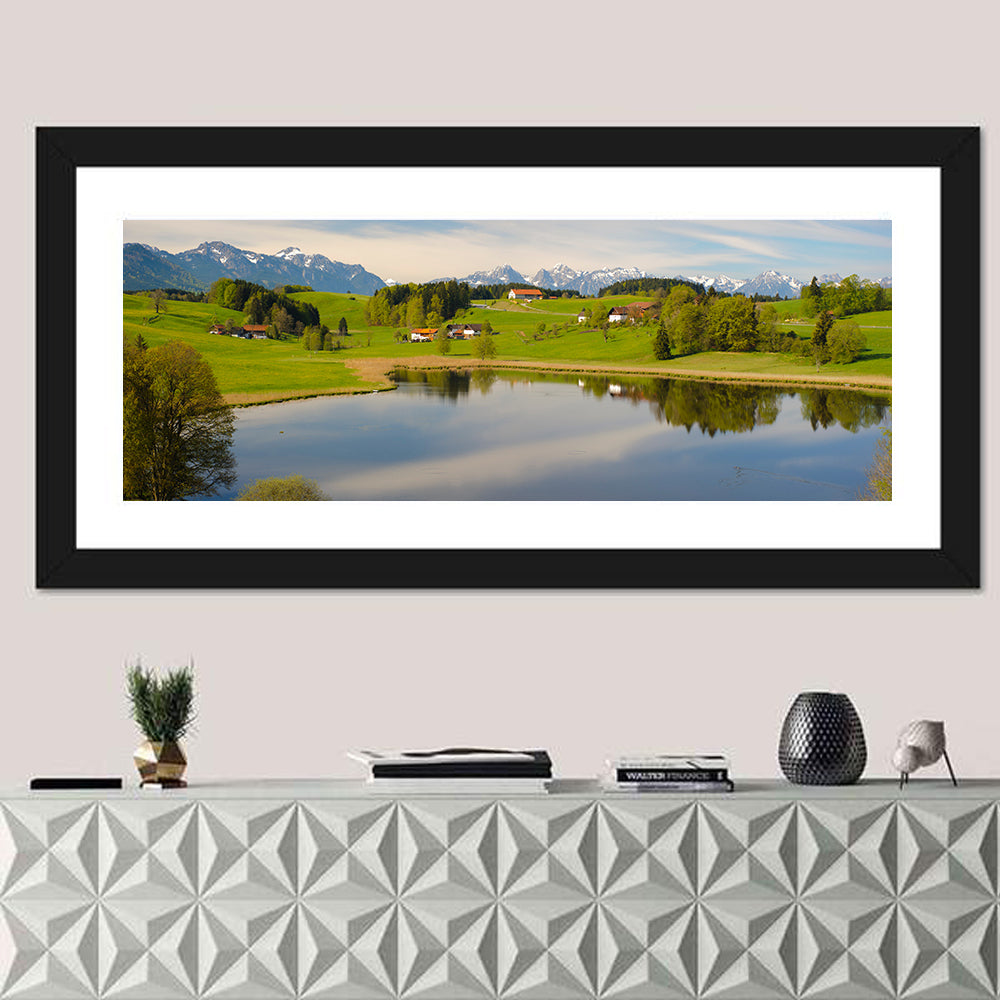 Bavarian Mountain Lake Wall Art