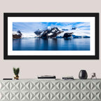 Antarctic Glacier Reflection Wall Art