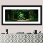 Bamboo Road in Kyoto Wall Art