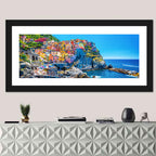 Manarola Cliffside Village Wall Art
