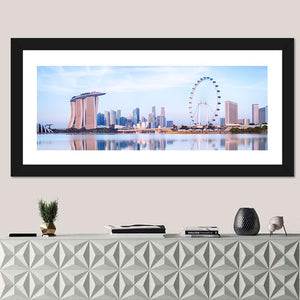 Singapore Skyline Wall Art