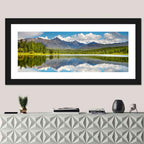 Altai Mountain Lake Reflection Wall Art