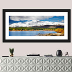 Lake Tekapo Autumn View Wall Art