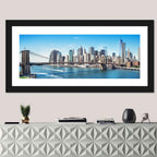Brooklyn Bridge and Manhattan Skyline Wall Art
