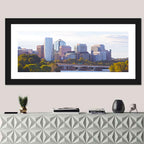 Rosslyn Skyline with Kayaks Wall Art