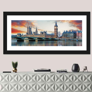 Big Ben & Houses Of Parliament UK Wall Art