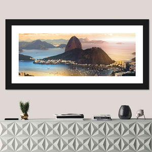 Rio De Janeiro In Twilight Wall Art