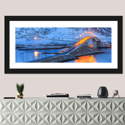 Bridge In Lofoten Islands Wall Art