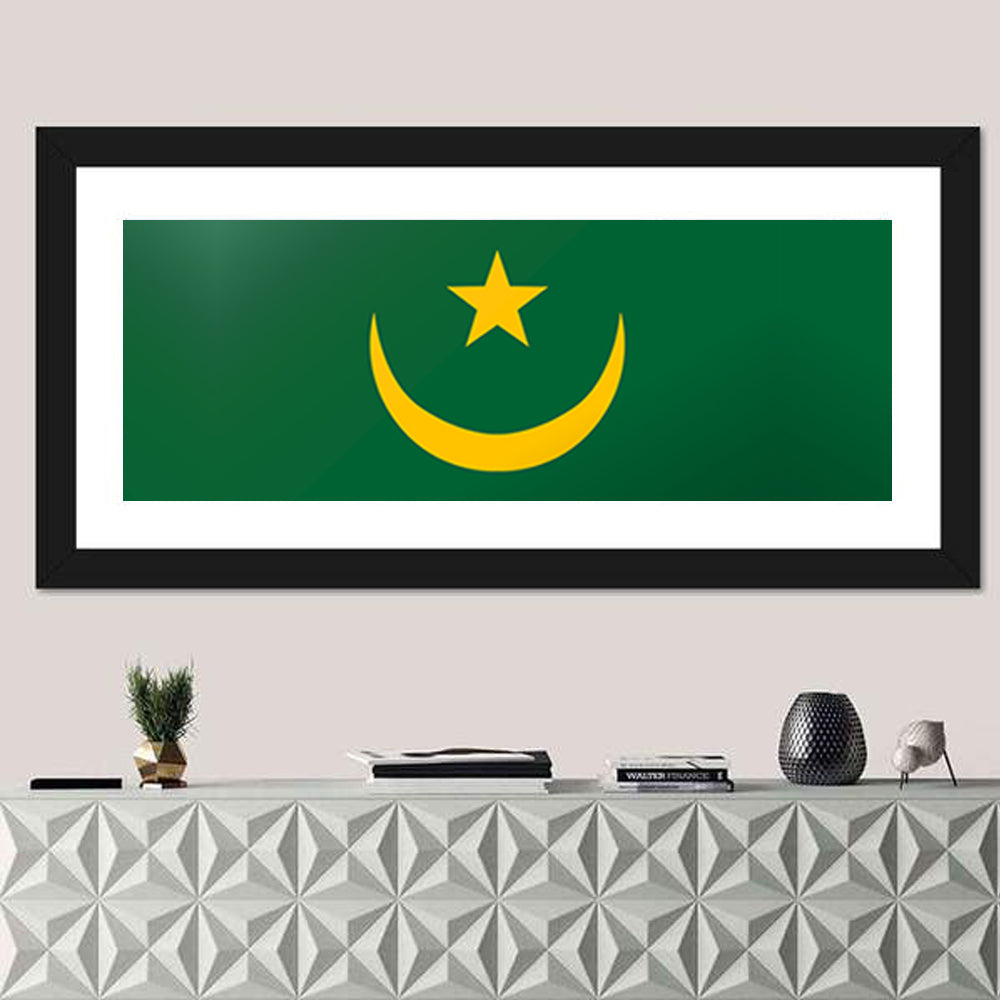 Flag Of Mauritania Wall Art