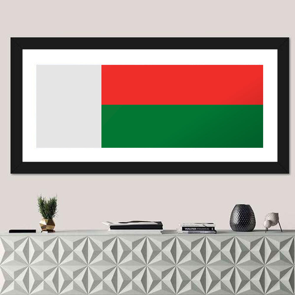 Flag Of Madagascar Wall Art