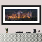Fairmont Banff Springs at Dusk Wall Art