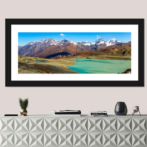 Mountain Lake In Switzerland Wall Art