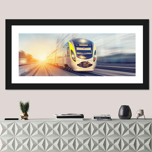 Modern High Speed Train Wall Art