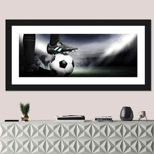 Soccer Under Foot Wall Art