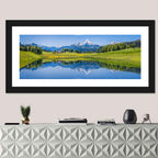 Watzmann Reflection, Berchtesgaden Wall Art
