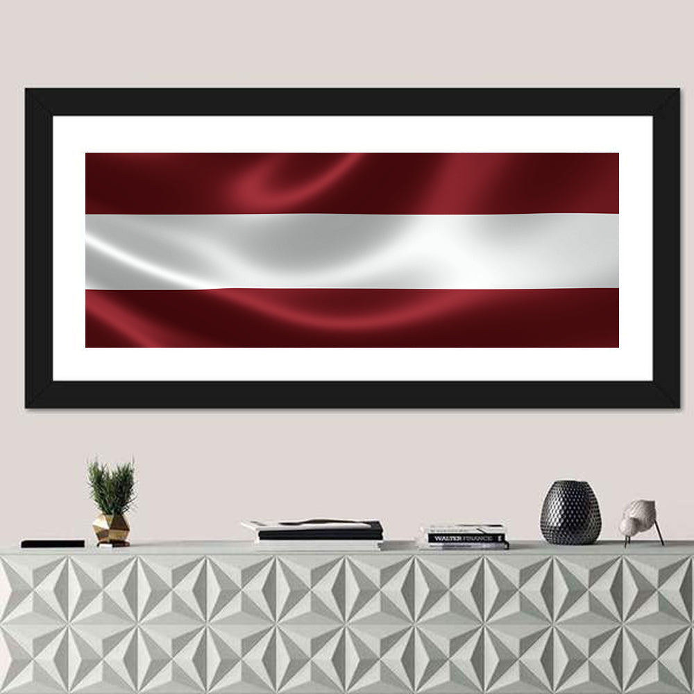 Flag of Latvia Wall Art
