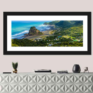 Piha Beach In Auckland Wall Art