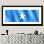 Somalia Flag with Five-pointed Star Wall Art