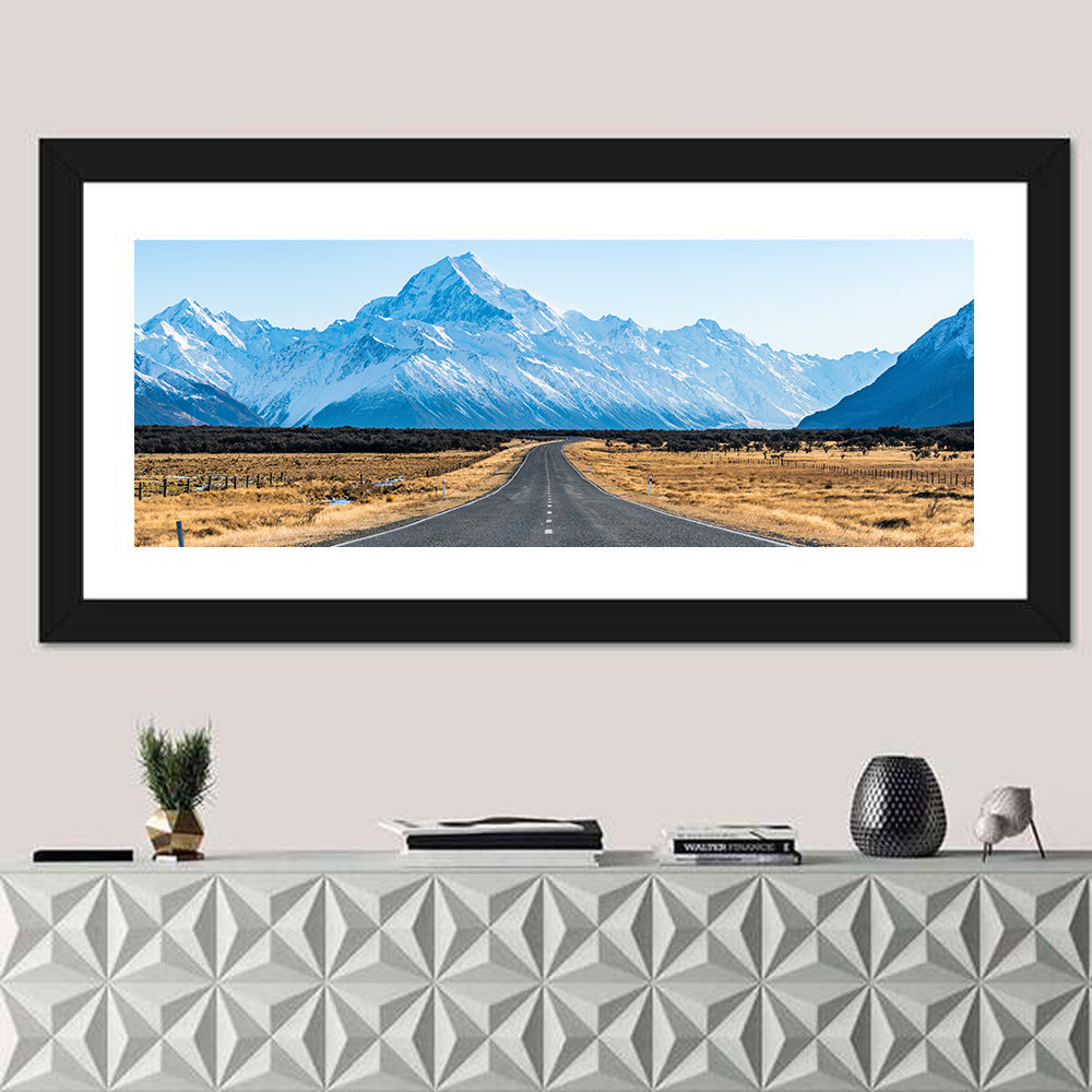 Road To Mount Cook Wall Art