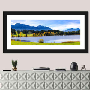 Lake Alps In Bavaria Wall Art