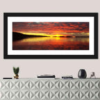 Lake Athabasca Sunset Reflection Wall Art