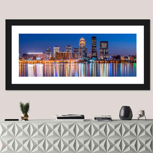 Skyline Downtown Louisville In Kentucky Wall Art