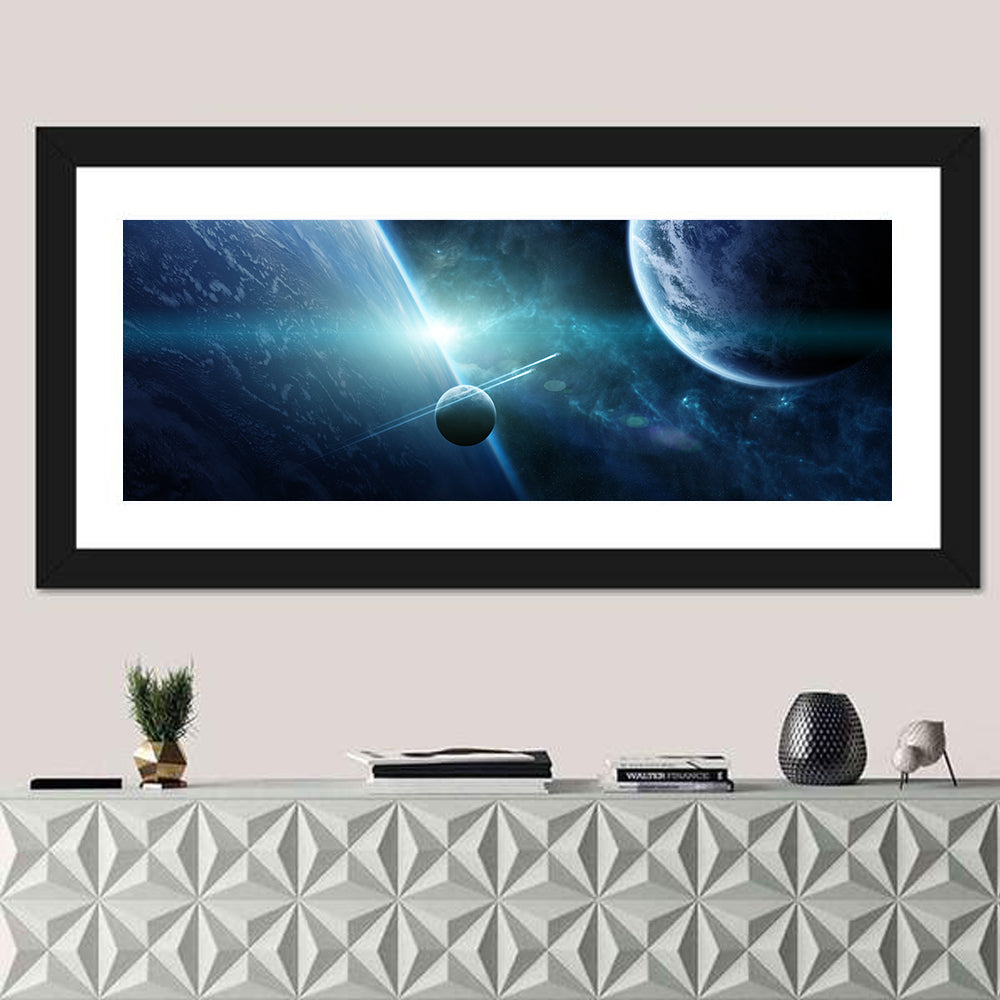 Distant Planetary System Wall Art