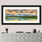 Sairan Reservoir, Almaty Wall Art