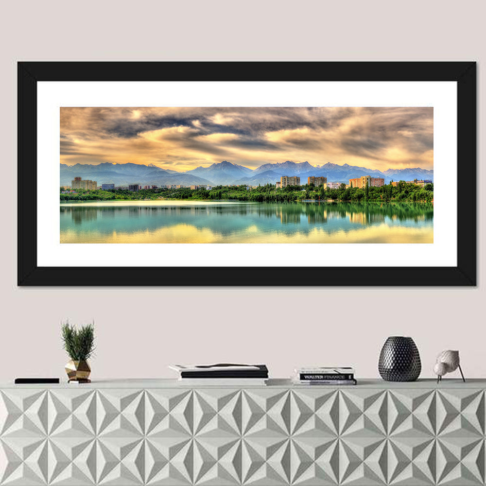 Sairan Reservoir In Almaty - Kazakhstan Wall Art