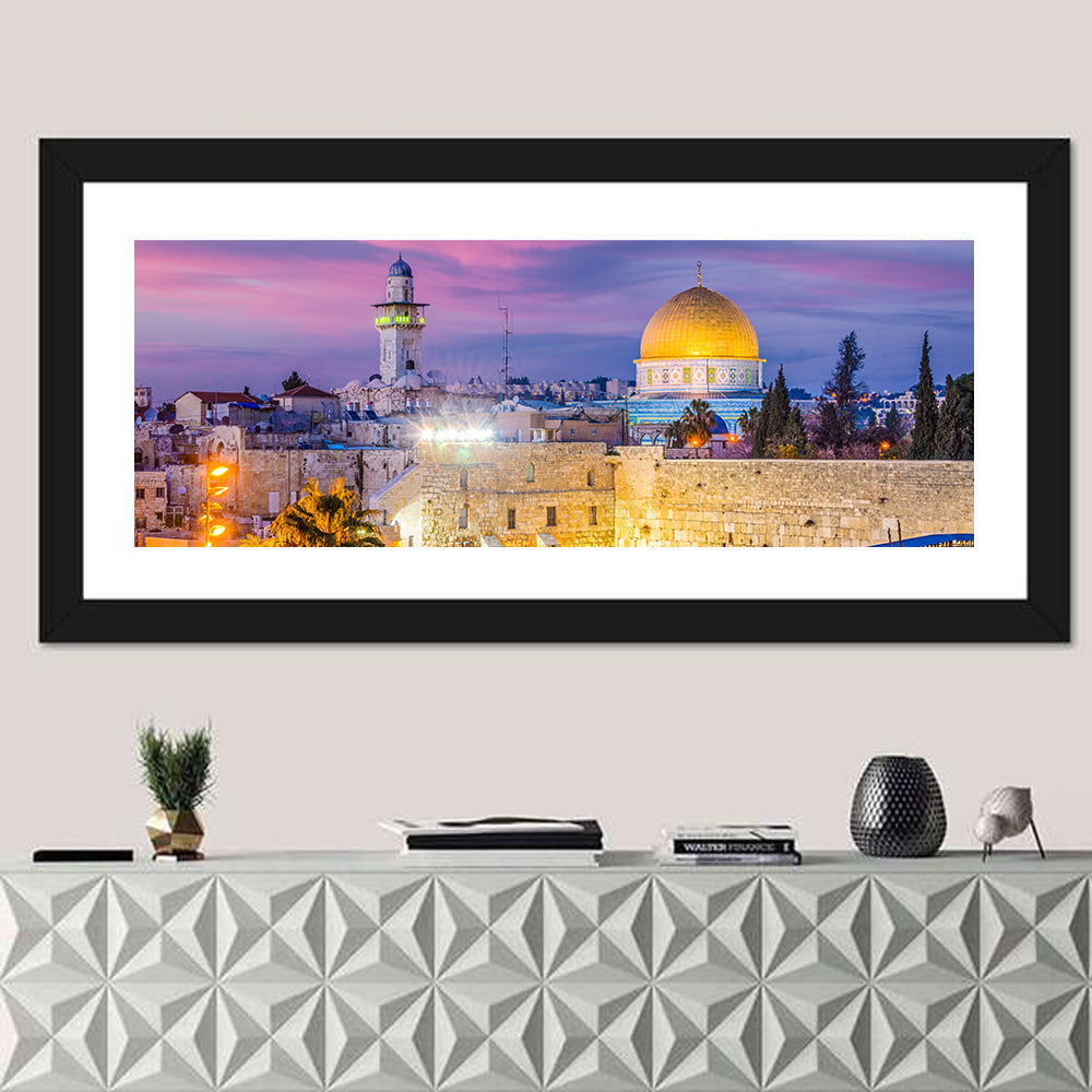 Temple Mount and Western , Jerusalem Wall Art