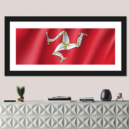 Isle Of Man National Flag Wall Art