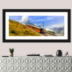 Gornergrat Railway at Zermatt Wall Art