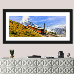 Gornergrat Station In Zermatt Wall Art