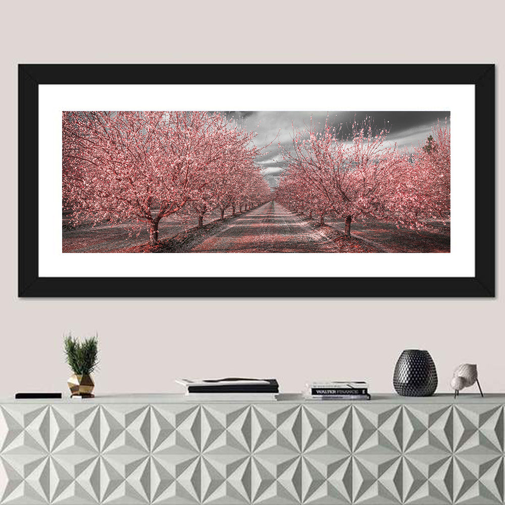 California Orchard Pink Blossoms Wall Art