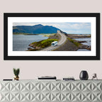 Storseisundet Bridge, Atlantic Road Norway Wall Art