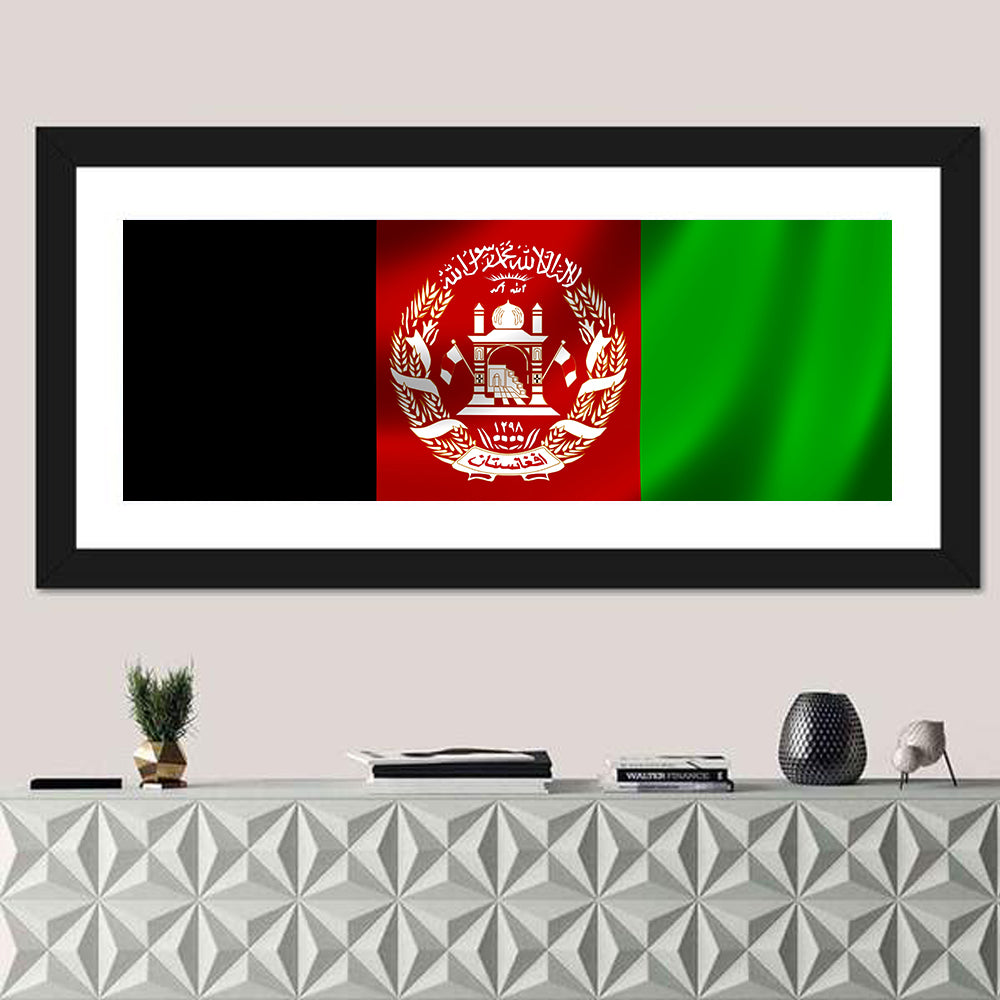 Flag Of Afghanistan Wall Art