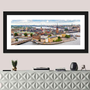 Old Town Gamla Stan In Stockholm Wall Art