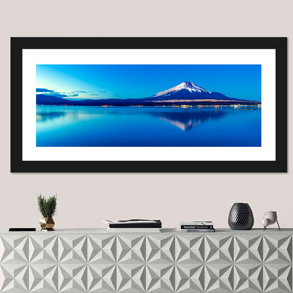 Mount Fuji Reflection Over Lake Yamanaka Wall Art