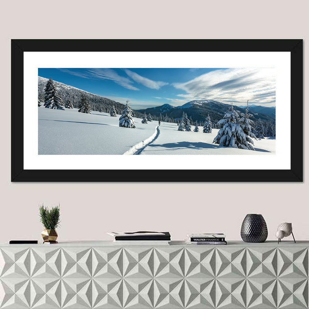 Snowy Carpathian Trail Wall Art