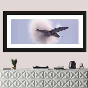 Sonic Pressure Waves From Aircraft Wall Art