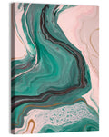 Fluid Ink Marble Study Wall Art