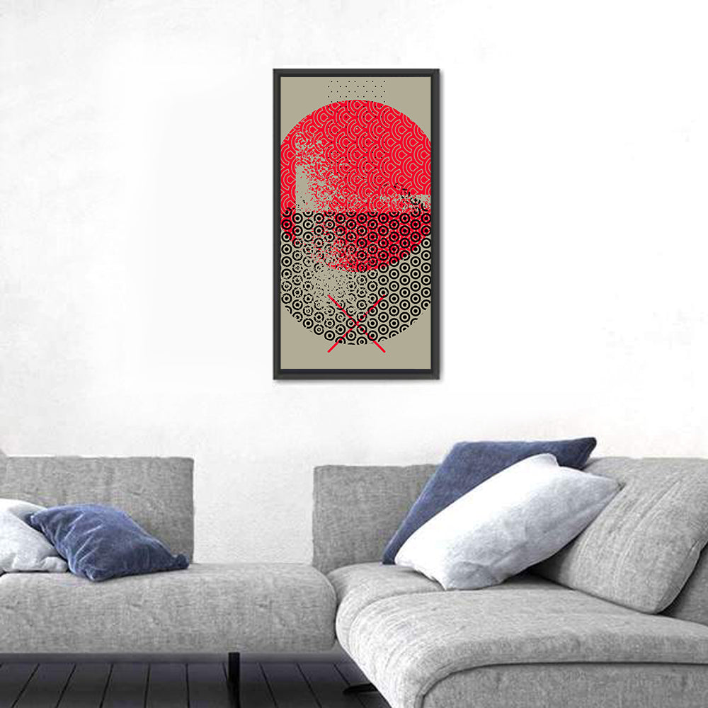 Geometric Circle Pattern I Wall Art