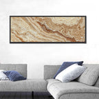 Honey Onyx Marble Illustration Wall Art