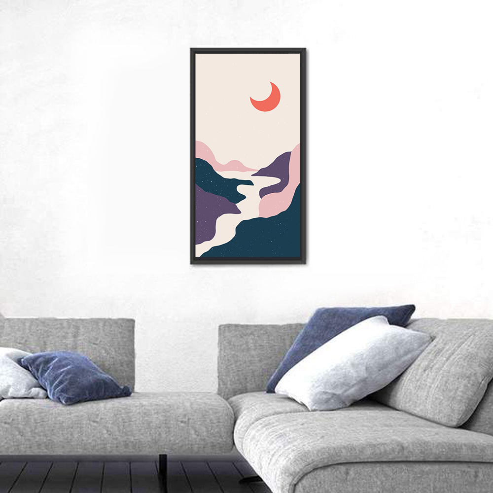 Stream Minimal Wall Art