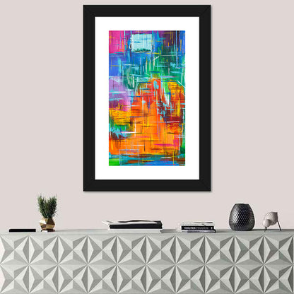 Colorful Oil Painting Wall Art