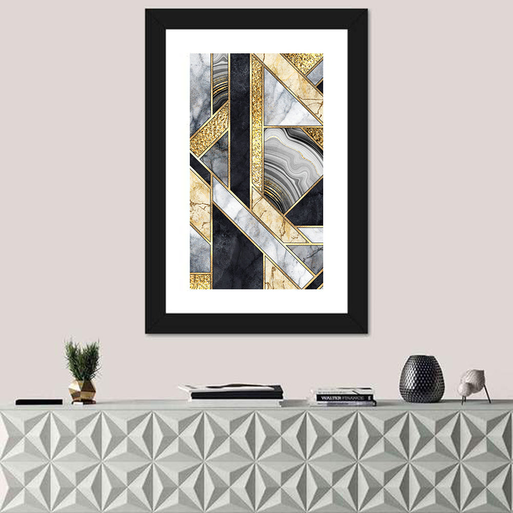 Marble Mosaic Texture Wall Art