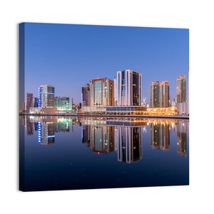 Dubai Skyline Wall Art