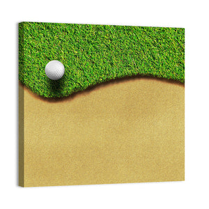 Golf Ball Aerial Wall Art