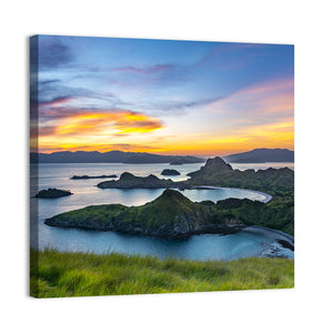 Padar Island At Sunset Indonesia Wall Art