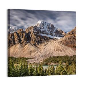 Mont Crowfoot In Alberta Wall Art